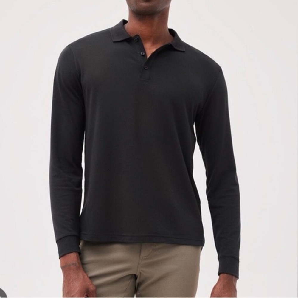 Outdoor voices birdie long sleeve polo size small